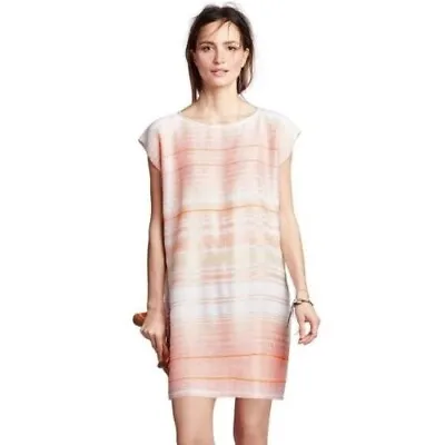 Hatch Maternity Women's The Sunset Stripe Shift Dress Size P Small • $49.99