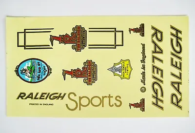 Vintage Bicycle Bike Raleigh Sticker Decals Set • $25