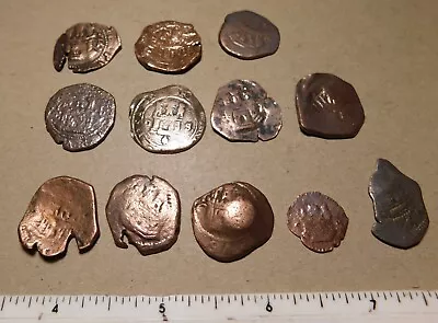 $45.95 • Buy 1500s Spanish Coins, King Philip II, Treasure Of 12 Pieces !!