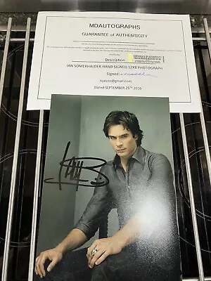 Ian Somerhalder Signed Autograph The Vampire Diaries • $62.23