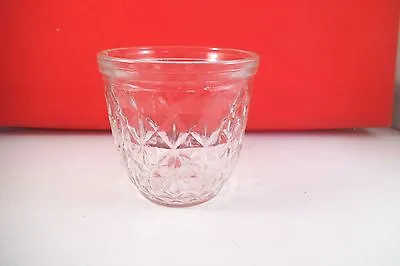 Vintage Ball Quilted Crystal Canning Jelly Jar No Lid • $5.99