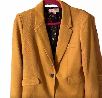 Anthropologie Mustard Yellow Blazer • $23.50