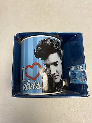 Elvis Presley Collection Musical Mug Plays “All Shook Up” • $18