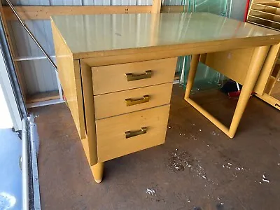 Antique MCM Expandable Wood Desk FREE Shipping • $825