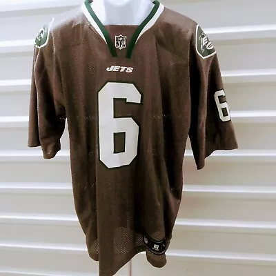 Team Apparel NFL Football New York Jets  #6 Mark Sanchez Size L Jersey • $19.95