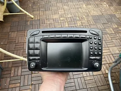 Mercedes CLK W209 03-10 Radio CD Player Navigation Command Head Unit A2038275242 • £80