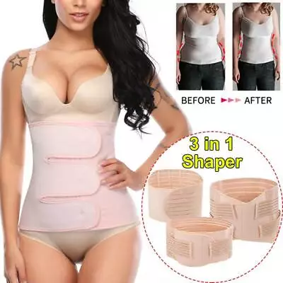 UK Postpartum Support Recovery Belly Waist Belt Shaper After Pregnancy Maternity • £9.79