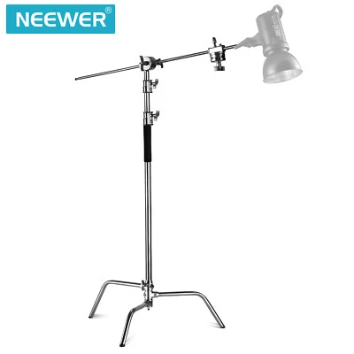 Neewer Heavy Duty C Stand With Boom Arm 11ft/331cm For Monolight Softbox • $199.99