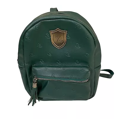 Wizarding World Harry Potter Slytherin Mini Backpack Green Shoulder Bag • $19.99