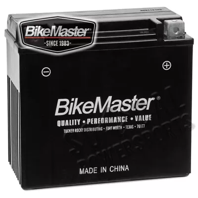 Bikemaster High Perf Maint-Free Battery Kawasaki KL650A KLR 650 (1987-2014) • $86.16