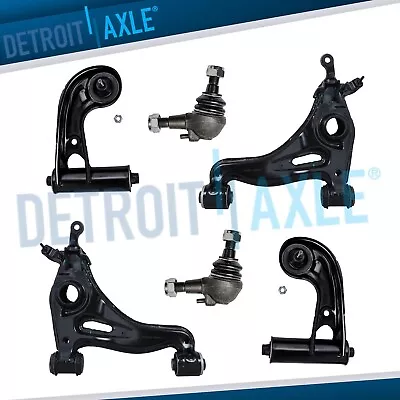 Front Lower Upper Control Arms W/ Ball Joints For Mercedes C230 SLK230 SLK320 • $259.93