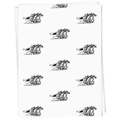 'Horse Racing' Gift Wrap / Wrapping Paper / Gift Tags (GI030503) • £3.99