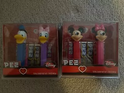 Pez Dispenser Collectors Set - Mickey And Minnie Mouse Donald Daisy Duck • $7.99