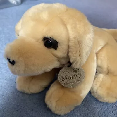 £0.99 • Buy Keel Monty Golden Yellow Lab Dog Puppy Soft Toy Plush Cuddly Teddy StuffedAnimal