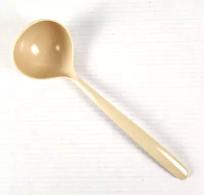 Copco Melamine Soup Ladle Almond Beige Cooking Utensil 12 Inch Vintage USA • $14