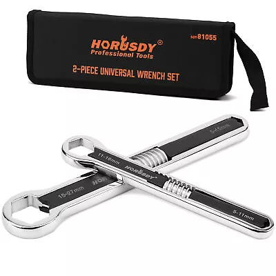 HORUSDY 44-in-1 Universal Wrench Set Adjustable 5mm-27mm And 3/16-1-1/16 Inch • $19.99