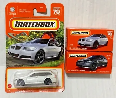 2023-22 Matchbox 2012 BMW 3 Series Touring:  Choose From New White + Black • $9.95