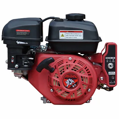 6.5HP 6:1 Electric Start Gear Reduction Gas Engine Cement Mixer Side Shaft Small • $646