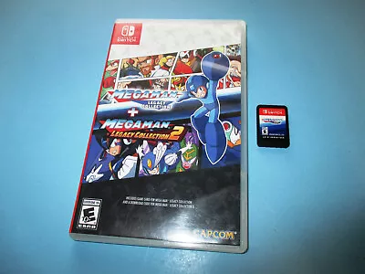 Mega Man Legacy Collection 1 + 2 Nintendo Switch Game W/Case • $27.95