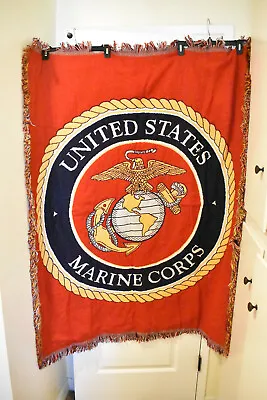 United States Marine Corps The Northwest Company Throw Blanket 46” X 57”  USMC • $40