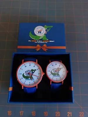 Florida Gators His & Her Jewish Gator Watches Gift Hebrew Numerals • $34.99