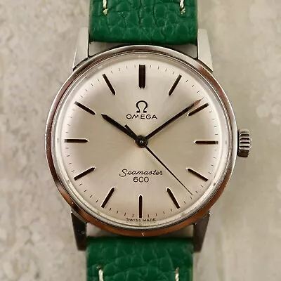 C.1967 Vintage OMEGA Seamaster 600 Watch Cal. Ω 601 Ref. 135.012 In Steel • $1600