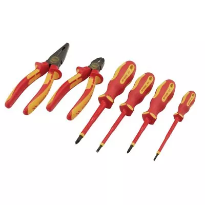 Draper XP1000® VDE Screwdriver And Pliers Set (6 Piece) 94848 • £49.54