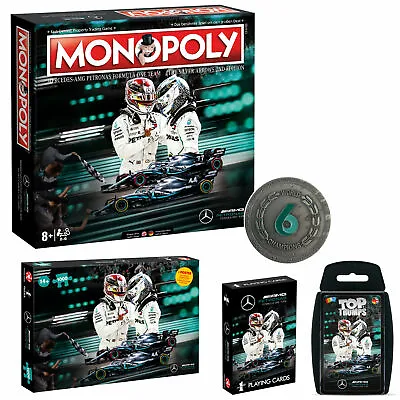 Mercedes Game Pack Monopoly Playing Cards Top Trumps Puzzle German / English • £57.85