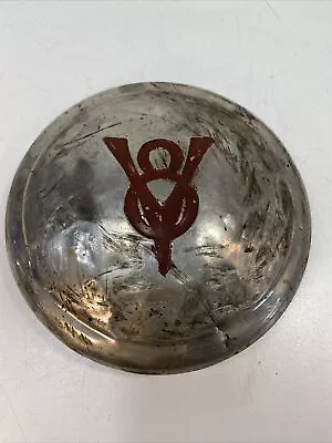 Vintage Ford V8 Hub Cap - Great Patina For Rat Rod Or Wall Hanger • $20