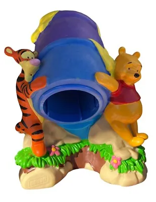 VTG Winnie The Pooh & Tigger Too Dixie Paper Cup Holder Honey Pot Dispenser • $11.49