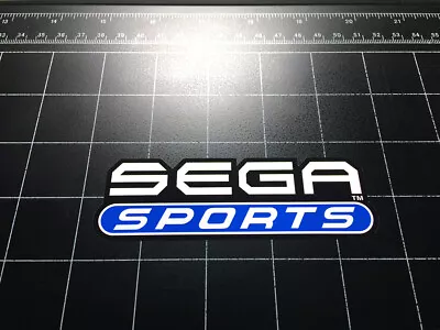 Sega Sports Video Game Logo Vinyl Decal Sticker Genesis Saturn Mega Drive 1990s  • $4.99