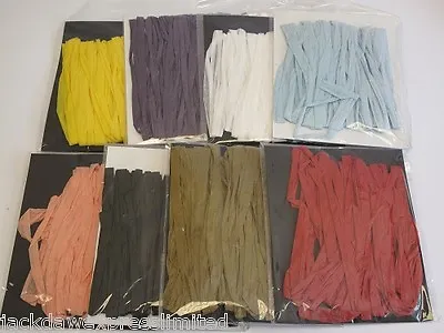 1 X 10m Paper Raffia 9 Colours To Choose From Ribbon Decoration Arts & Crafts • £2.66