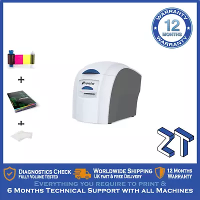£525 • Buy B Grade Magicard Pronto ID Card Printer (Single-Sided) With Starter Pack
