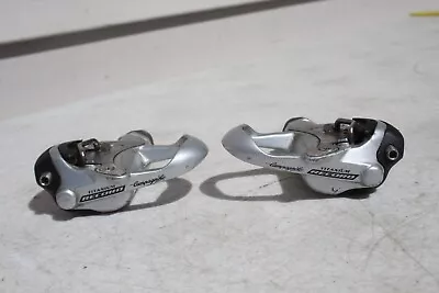 Campagnolo Record Titanium Pro Fit Clipless Pedals Vtg Spd Road Bike No Reserve! • $36