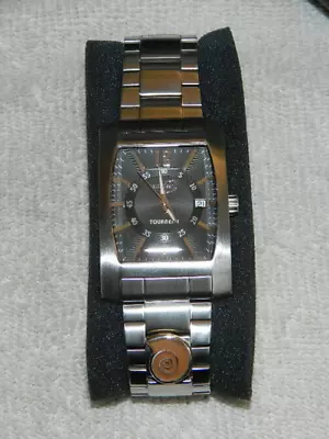 NEVER USED Mens Watch Gear Tourneau Model GTM-BB07 Wristwatch W Hard Case & Box • $74.99