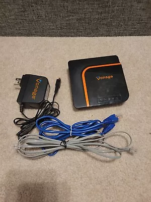 Vonage VDV22-VD VOIP Digital Phone Service Adapter Box With Cables • $4.99