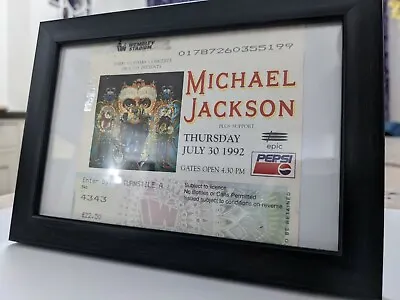 Michael Jackson Ticket Wembley 1992 Dangerous Tour London Rare • £45