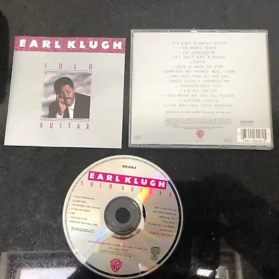 Earl Klugh - Solo Guitar - CD • £0.99