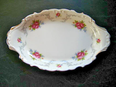 £35.75 • Buy Vintage Royal Albert Tranquillity Sandwich Tray / Platter
