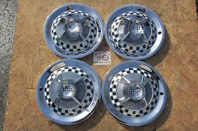 1959 Dodge Custom Royal Lancer Spider 15  Wheel Covers Hubcaps Set Of 4 New • $499.95