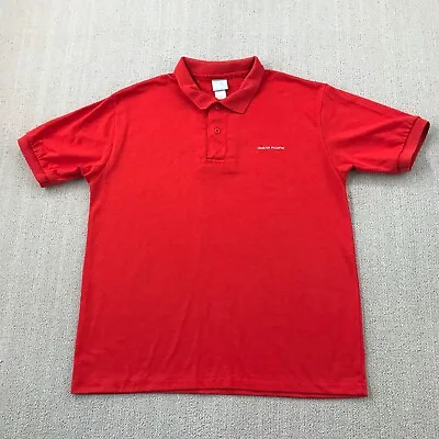 Vintage OP Ocean Pacific Polo Shirt Mens Large Red Surf Skate Beach USA Made 🫢 • $25