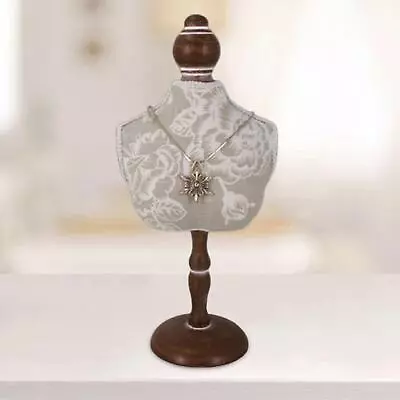 Necklace Display Bust Stand Grace Decorative Jewelry Holder For Shop Dresser • £18.01