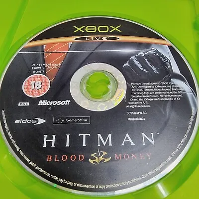 Hitman: Blood Money - Microsoft XBox Original PAL - Disc Only - VGC • $10