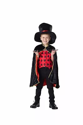 Magician Costume For Kids - Magician Cape Hat And Wand Set By Dress Up America • $31.99