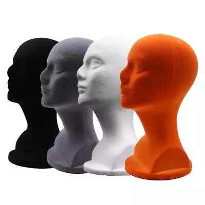 12' MALE Female FOAM MANNEQUIN MANIKIN Head Wig Display Hat Glasses Stand Rack • $9.73