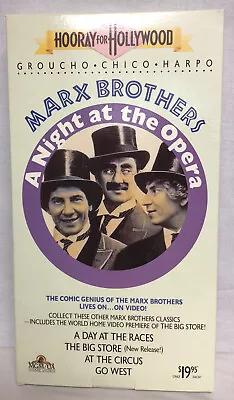 Marx Brothers Silver Screen Collection Movie Promo Counter Display Standee 1988. • $38