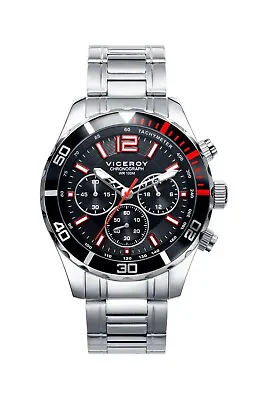 Viceroy 401021-55 With Chronograph Of Knight IN Stainless • $115.76