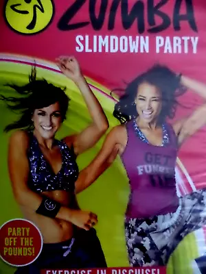 Zumba Slimdown Party -DVD-DANCE YOURSELF FIT-(DVD New & Sealed) -UK. FREE POST. • £8.65