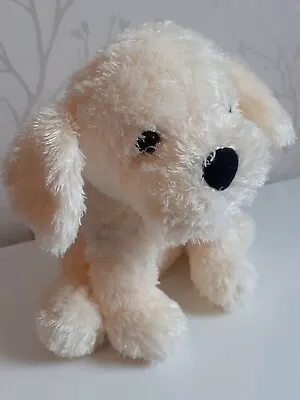 £9 • Buy Tesco Puppy Dog Soft Hug Toy Comforter Cream Fluffy Approx 8  