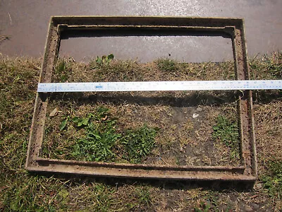 £25 • Buy Cast Iron Road Grate Inspection Manhole Cover Frame Only